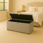 The Orla Blanket Box Dove Grey