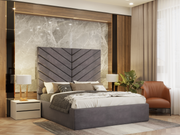 Sara Extended Symmetrical Headboard Bed Frame With Optional Storage