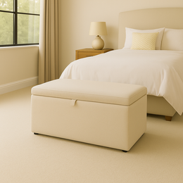 The Orla Blanket Box Vanilla Cream